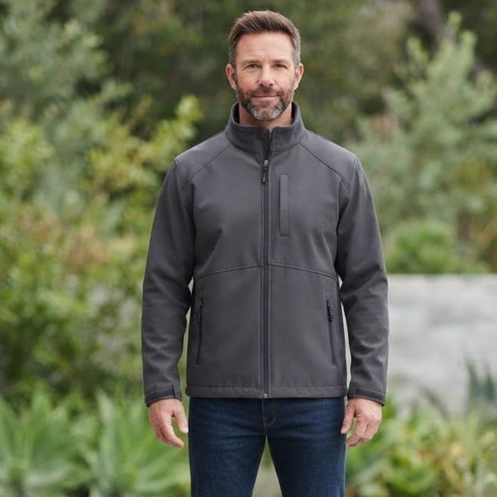 Hawke & Co Sport Softshell Jacket Mens XL Black Performance Gorpcore Hiking